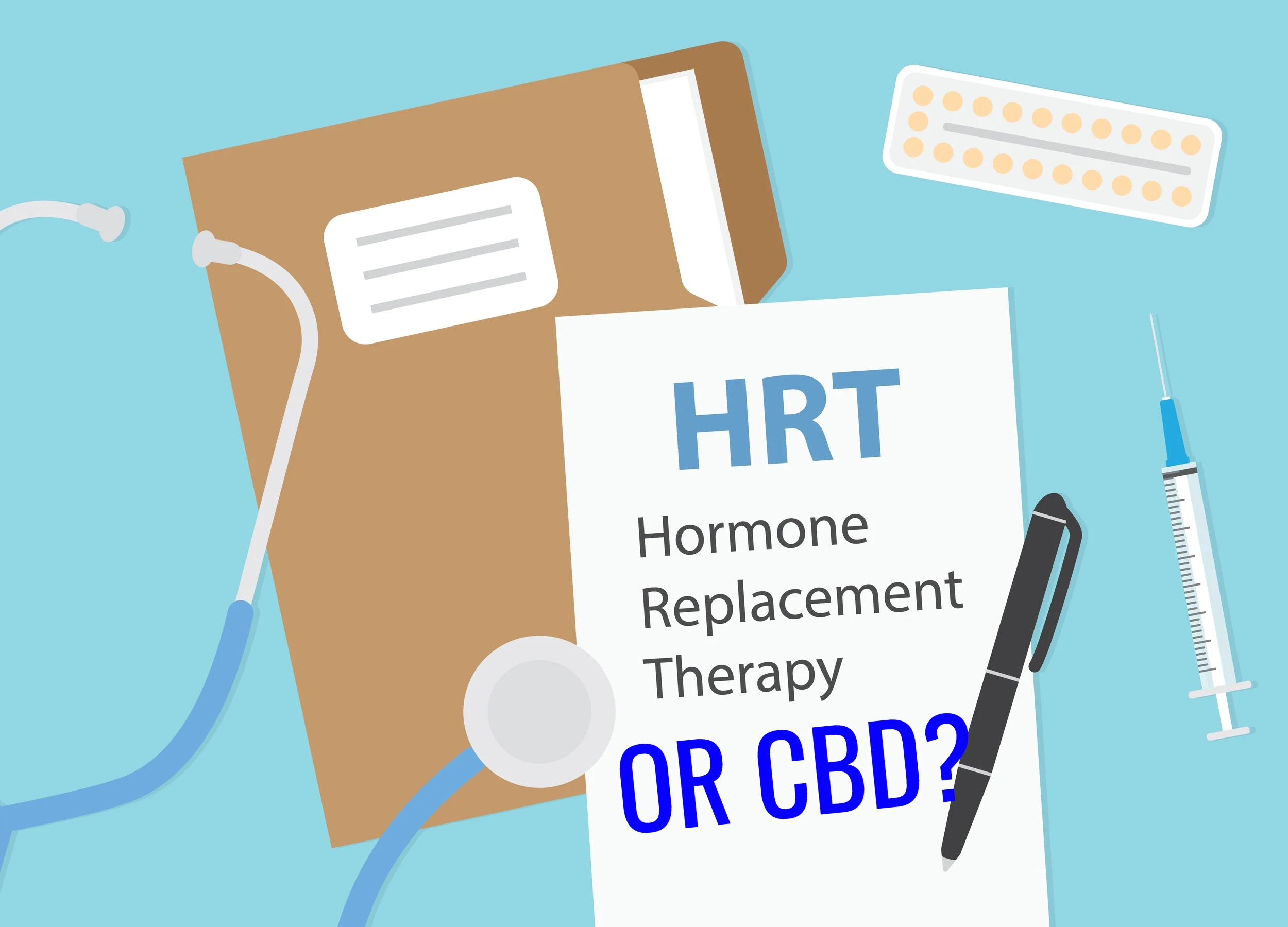 CBD vs HRT – A Natural Alternative?